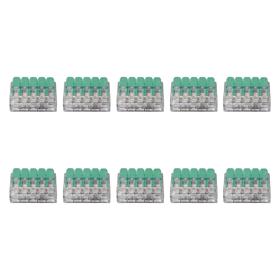 D0943  Additions 5 Way Quick Lever Connector Clear (10 Pack)